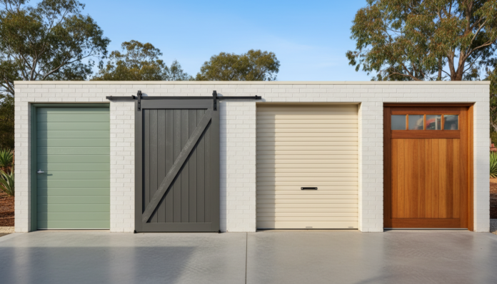 Shed doors in Australia: Colorbond PA, sliding, roller and overhead options