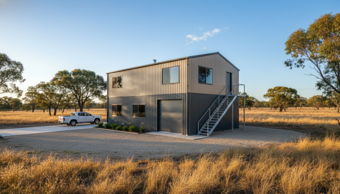 2 Floor Sheds in Australia: Two-Storey Colorbond Sheds & Loft Storage Guide