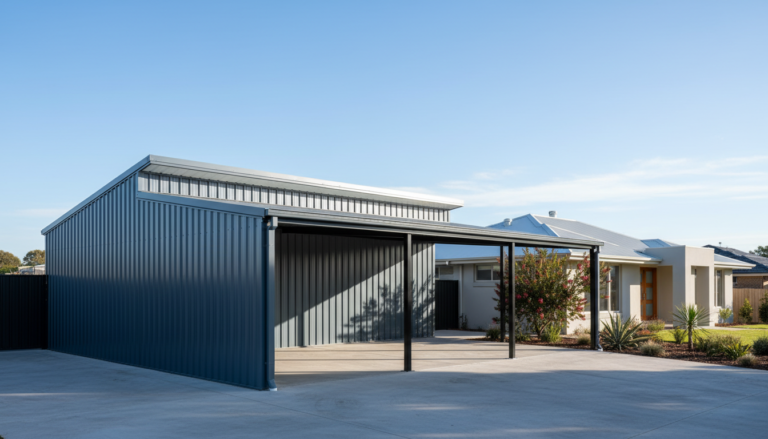 Awning Shed Guide Australia: Custom Colorbond Sheds, Garaport Designs, Council Approval, Wind Ratings