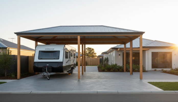 Caravan Carport Ideas in Australia: Designs, Council Approvals, Colorbond Options (2025 Guide)