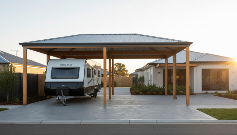 Caravan Carport Ideas in Australia: Designs, Council Approvals, Colorbond Options (2025 Guide)