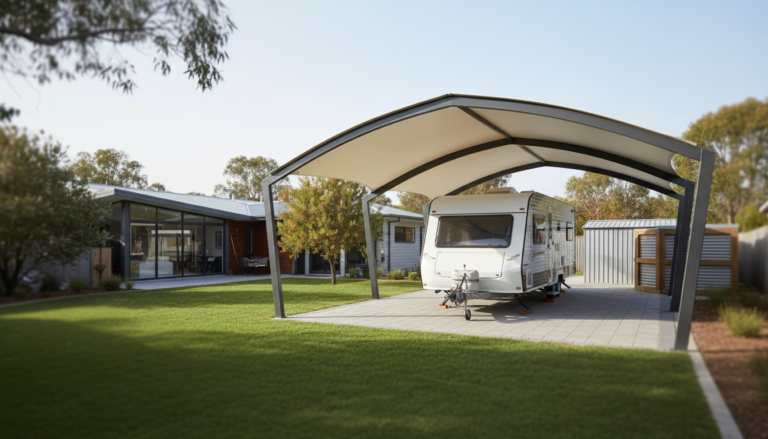 Caravan Shelter Kits Australia: Prices, Shade Sheds, Council Approval, and 2025 Buyer’s Guide