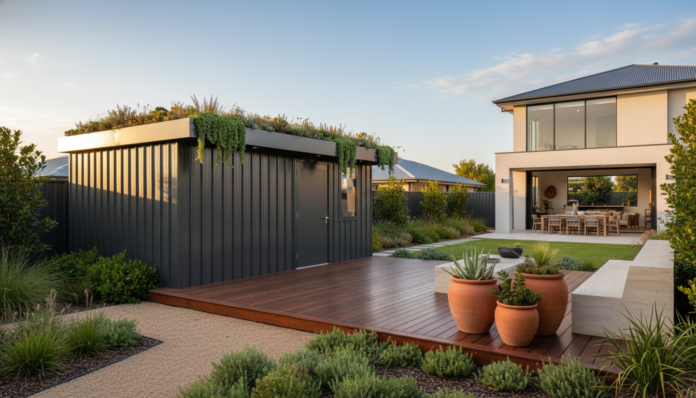 Flat Roof Garden Shed: 2025 Australian Buyer’s Guide (Colorbond, Wind Ratings, Council Approval) Flat Roof Garden Shed: 2025 Australian Buyer’s Guide (Colorbond, Wind Ratings, Council Approval)