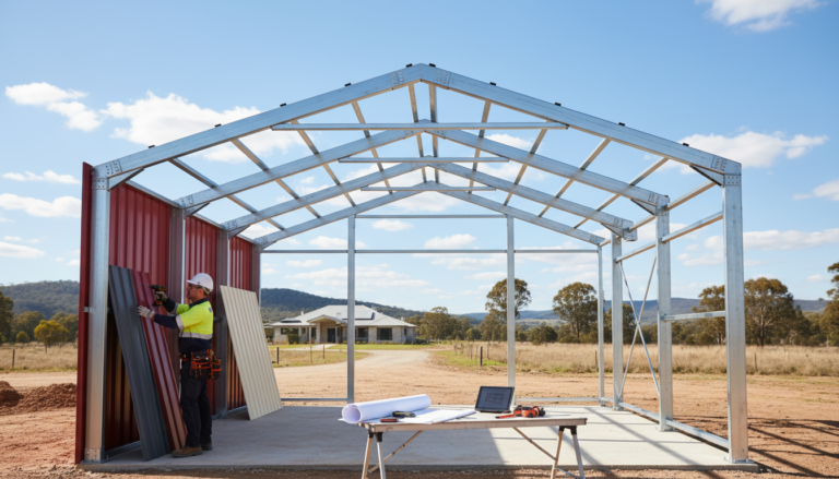 Framing a Storage Shed in Australia: Pro Guide to Shed Frame Construction (Colorbond, Wind Ratings, Council Approvals)