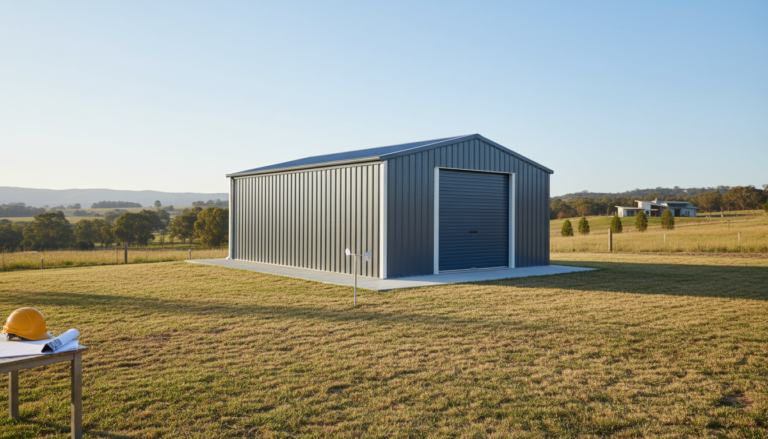 Garage en kit Australia: Colorbond Steel, Council Approval, Wind Ratings, and Buying Guide