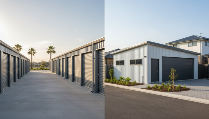 Garage Storage Units for Rent vs Custom Colorbond Garages (Australia 2025 Guide)