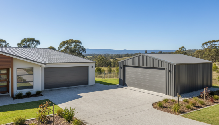 Home Garage & Steel Shed Guide Australia 2025: Custom Colorbond Garages, Kits and Council Approvals