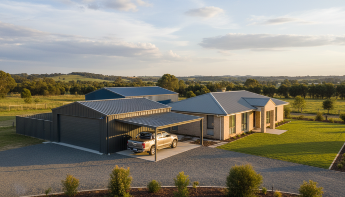 Industrial Building Guide for Australian Homes: Custom Colorbond Steel Sheds, Garages and Carports