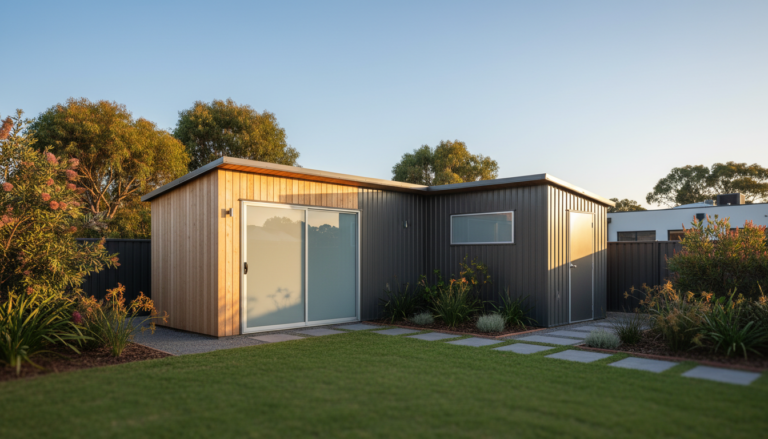 L Shaped Garden Shed Designs in Australia