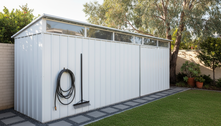 Long Thin Garden Sheds for Australian Homes | Slimline Colorbond Sheds Guide