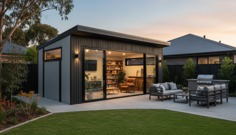 Man Cave Shed: The Ultimate Australian Guide to Design, Approvals, Materials and Costs