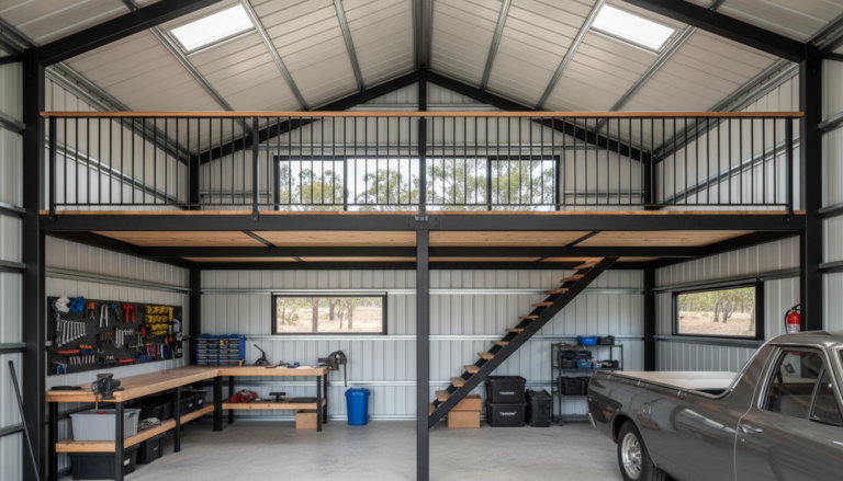 Mezzanine in Shed: The Complete Australian Guide to Shed Mezzanine Floors (2025)