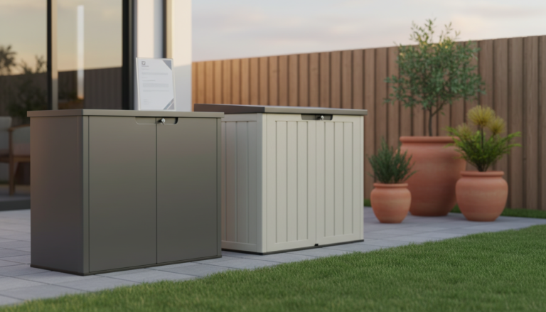 Outdoor Storage Cabinets in Australia: Waterproof Options, Colorbond vs Plastic, Council Approvals