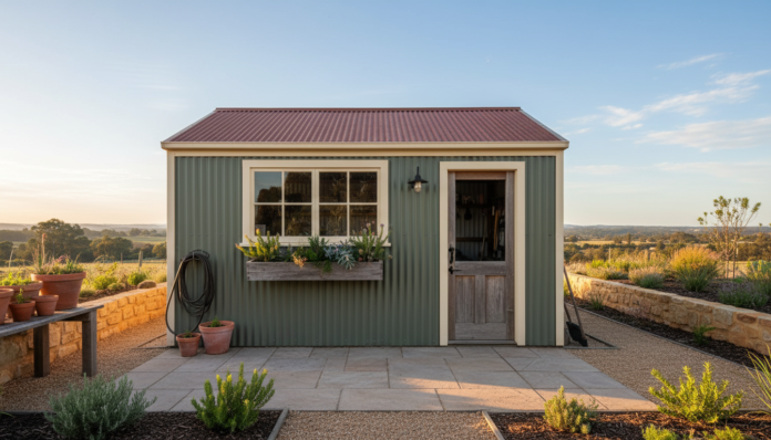 Retro Garden Sheds Australia: Vintage Style, Modern Strength