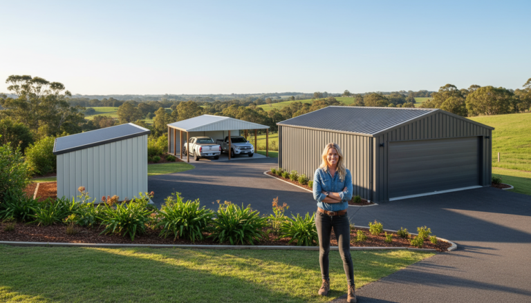 Sally Fitzgibbons Best Sheds: Australia’s Expert Guide to Premium Colorbond Steel Sheds, Garages and Carports