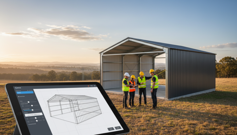 Shed Builder App: Design, Price and Approve Custom Steel Sheds in Australia