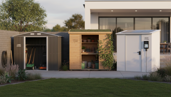 Shed Locker Guide for Australian Homes: Lawn Locker, Garden Locker and Smart Locker Shed Options