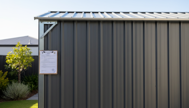 Shed Wall Panels: Colorbond Cladding, Wind Ratings & Council Approvals (Australia, 2025)