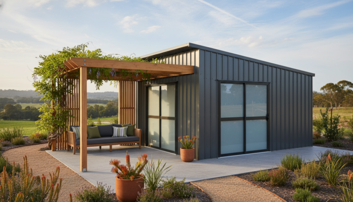 Shed with Pergola: 2025 Australian Guide to Colorbond Sheds with Integrated Pergolas