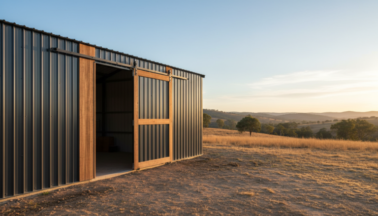 Sliding Shed Door: Ultimate Australian Guide to Kits, Tracks, Wind Ratings & Council Approvals