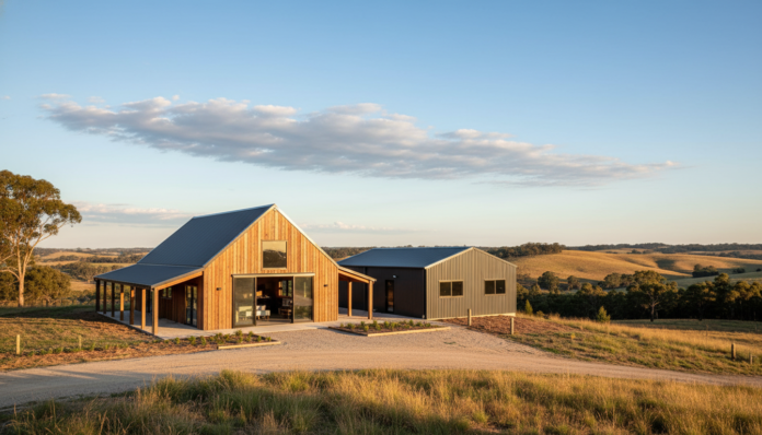 Wooden Barns in Australia: Timber Barn Kits vs Colorbond Steel Sheds [2025 Guide]