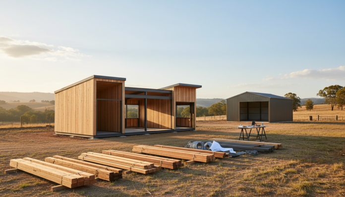 Wooden Outbuilding Kits in Australia: 2025 Guide to Timber vs Steel Sheds