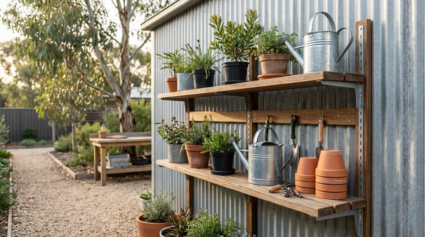 outdoor shelves