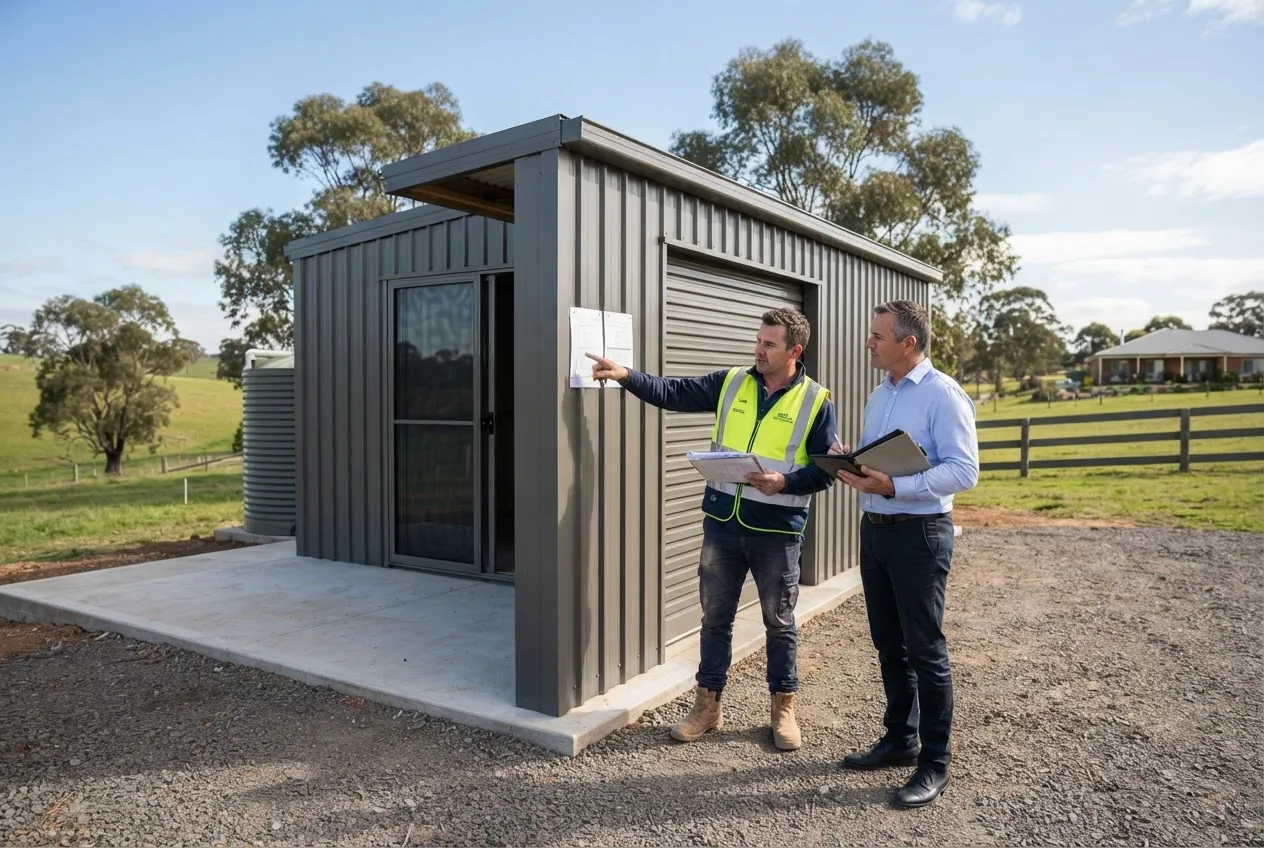 Read more about the article Sheds Kyneton VIC: Builders, Designs & Council Approval Guide