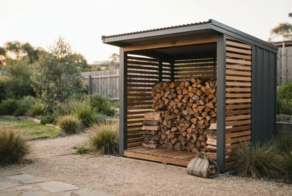 Firewood Shed Design and Construction Guide for Wood Shelter