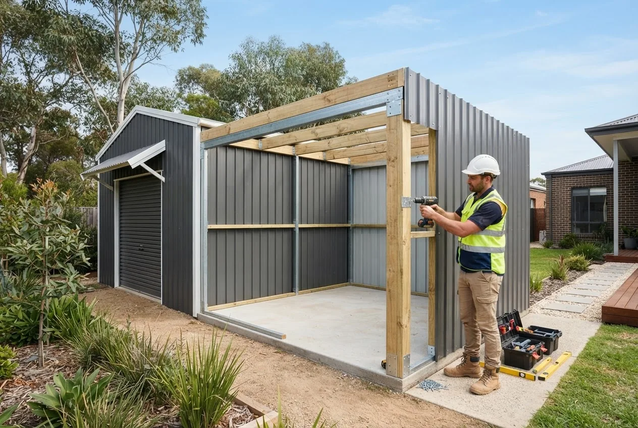Read more about the article Shed Extensions Ideas and Kit Prices Australia Guide