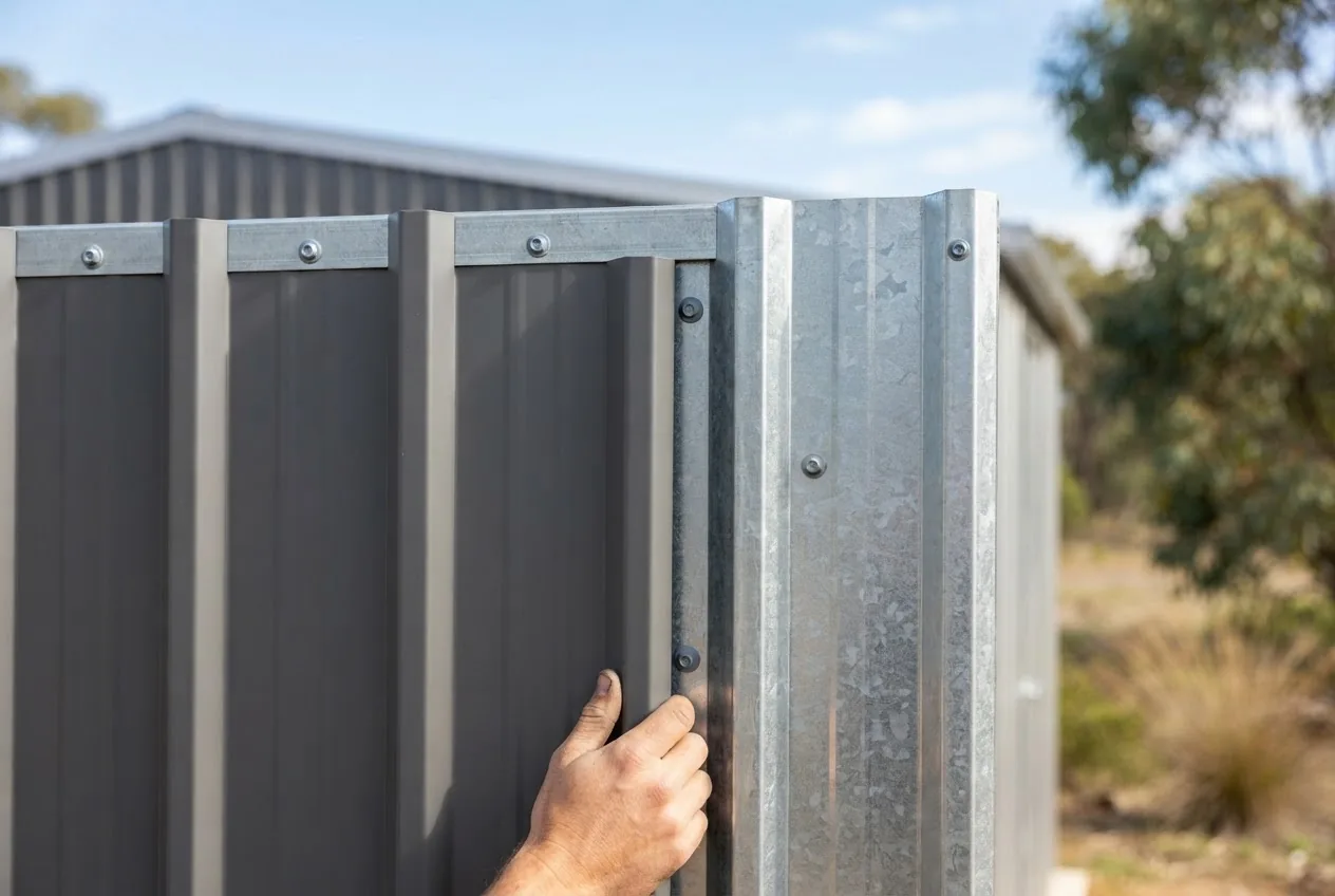 Read more about the article Sheeting and Cladding Guide: Colorbond Shed Wall Materials