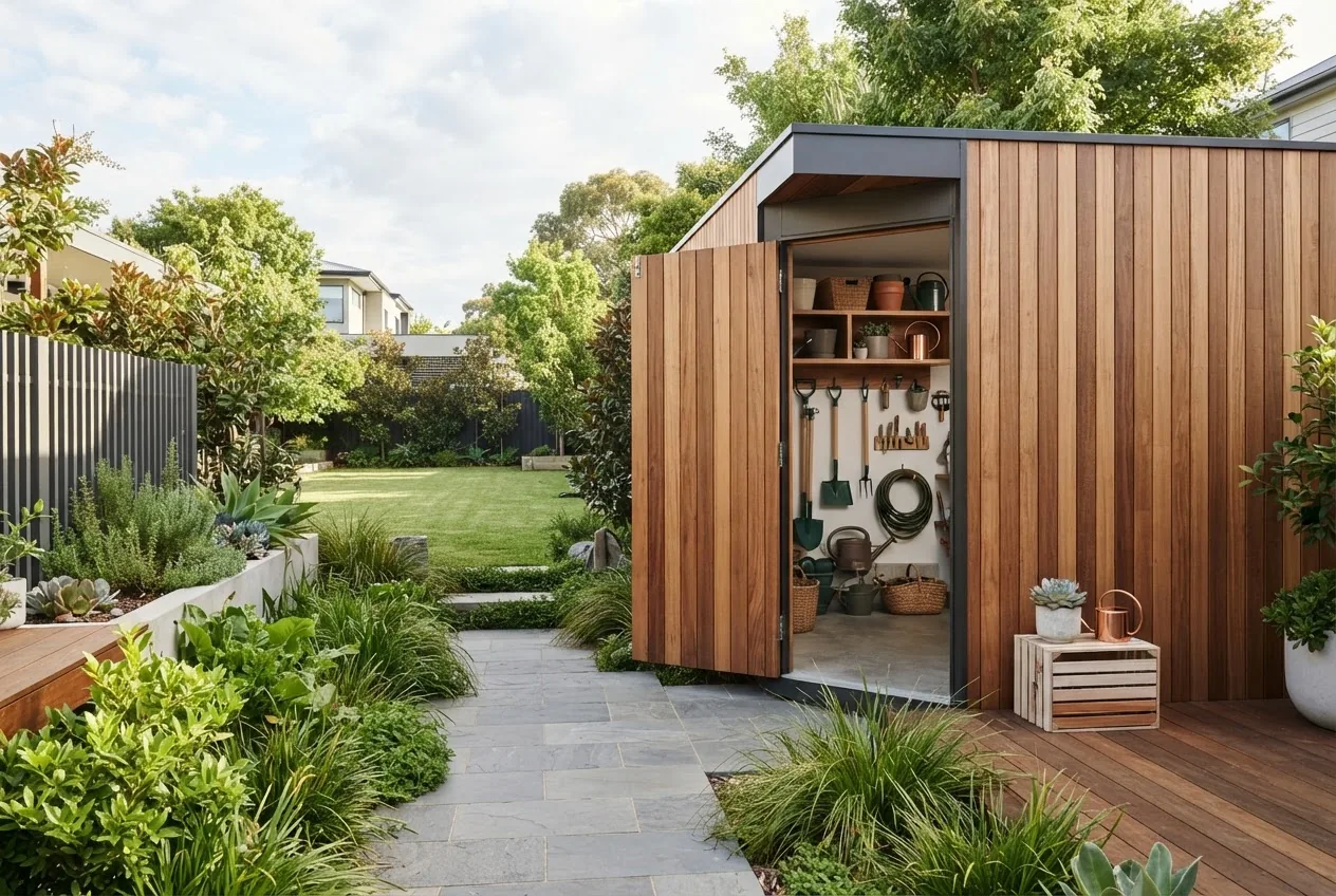 Read more about the article Outdoor Storage Solutions and Cost Guide for Backyard Use
