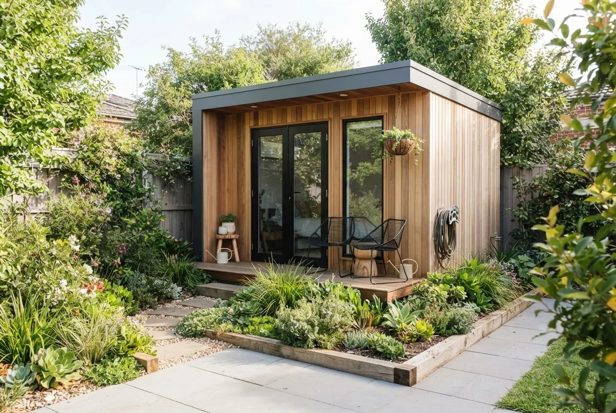 Read more about the article Sheds in Small Gardens Cost and Space Saving Design Guide